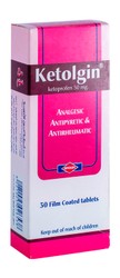KETOLGIN 50MG 30TAB