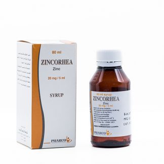 ZINCORHEA ZINC 20MG/5ML SYRUP 80 ML .