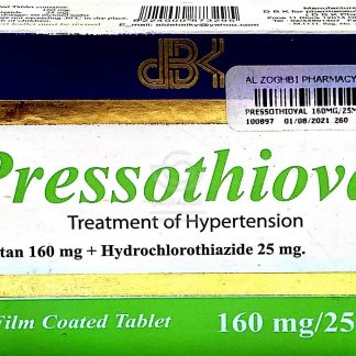PRESSOTHIOVAL 160MG/25MG 14T