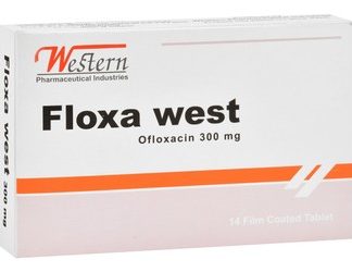FLOXA WEST 300 MG 14 TAB