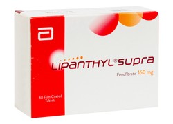 LIPANTHYL SUPRA 160 MG 30 CAP FM