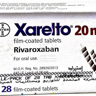XARELTO 20MG 28 TAB