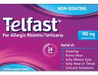 TELFAST 180 MG 20 TAB FM