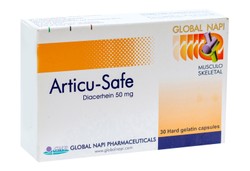 ARTICU SAFE 50 MG 30 CAP