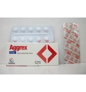 AGGREX 75MG 60 TAB.