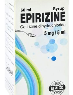 EPIRIZINE SYRUP 60ML