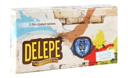 DELEPE 60MG 3 TAB