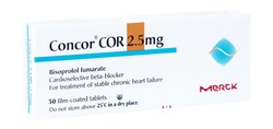 CONCOR COR 2.5MG 30TAB FM