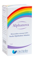 Alphanova 0.15% Brimonidine Tartarate Sterile Ophthalmic Solution