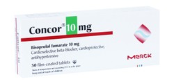 CONCOR 10MG 30TAB FM