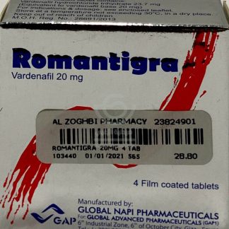 ROMANTIGRA 20MG 4 TAB