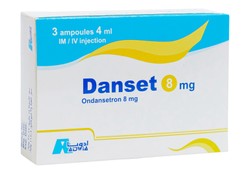 DANSET 8MG 3AMP 4ML