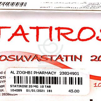 STATIROSE 20 MG 10 TAB