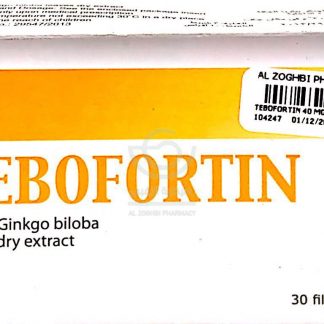 TEBOFORTIN 40 MG 30 TAB