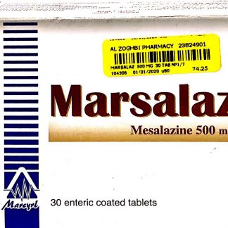 MARSALAZ 500 MG 30 TAB