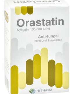 ORASTATIN 100.000 I U SUSP 30 ML