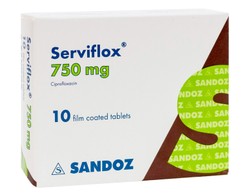 SERVIFLOX 750 MG 10TAB.
