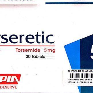 TORSERETIC 5MG 30 TAB