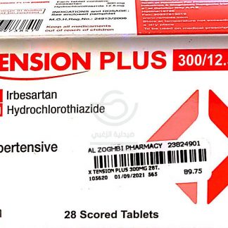 X TENSION PLUS 300MG 28T.