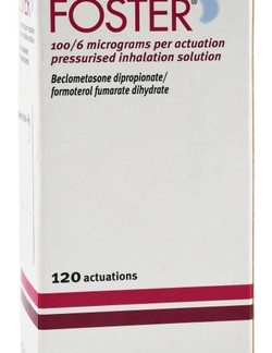 FOSTER INHALATION 100/6MIC 120DOSE