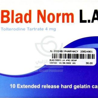 BLAD NORM L.A 4MG 10CAP