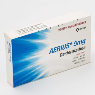 AERIUS 5MG 20T FM