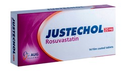 JUSTECHOL 20 MG 14TAB