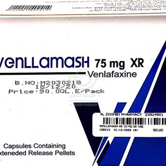 VENLLAMASH XR 75 MG 30 TAB.