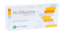 HI GLITAZONE 15MG 30 TAB.