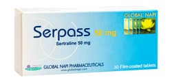 SERPASS 50 MG 20 TAB