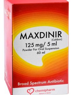 MAXDINIR 125 MG SUSPENSION