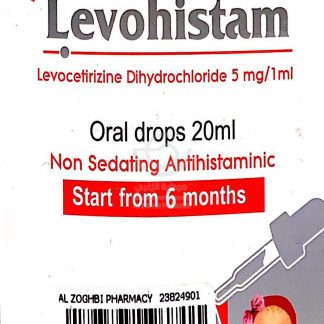LEVOHISTAM 5 MG ORAL DROPS 1ML.