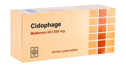 CIDOPHAGE RET850 MG (30 TAB).