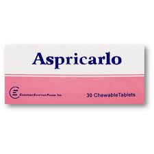 ASPRICARLO 30 CHEW TAB