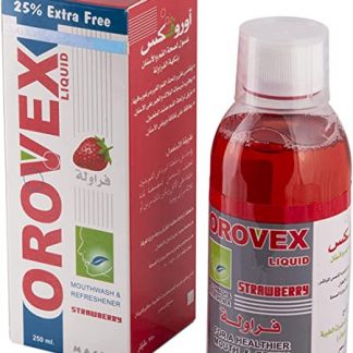 OROVEX MOUTH WASH STRAWBERRY 250 ML