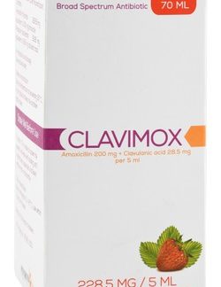 CLAVIMOX 228.50 MG SYR 70 ML