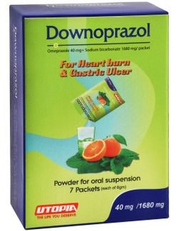 DOWNOPRAZOL 40 MG 7 SACHETS