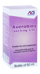 AVEROBIOS 642.9MG ORAL SUSPENSION 60ML