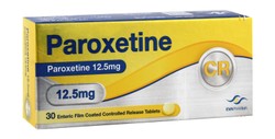 PAROXETINE CR 12.5 MG 30 TAB