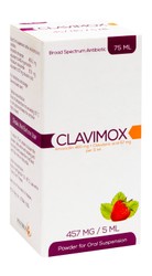 CLAVIMOX 457 MG / 5 ML SYR 75ML
