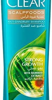 CLEAR STRONG GROWTH SHAMPOO 360 ML وفر 10 جنيه