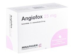 ANGIOFOX 25 MG. 30 TAB
