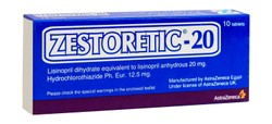 ZESTORETIC 20MG 10TAB.