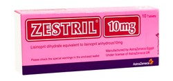 ZESTRIL 10MG 10TAB.