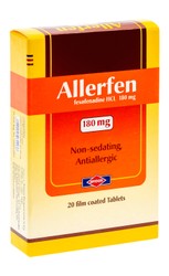 ALLERFEN 180MG 20TAB.