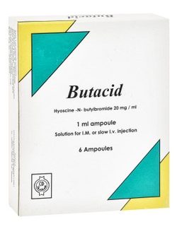 BUTACID 20 MG 6 AMP