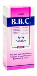 B.B.C SPRAY 25ML.