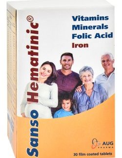 SANSO HEMATINIC COATED 30TABLET FM