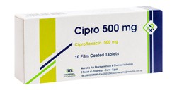 CIPRO 500MG 10TAB.