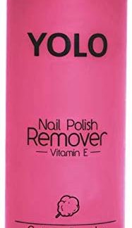 YOLO NAIL ACETONE REMOVER 125ML COTTON CANDY